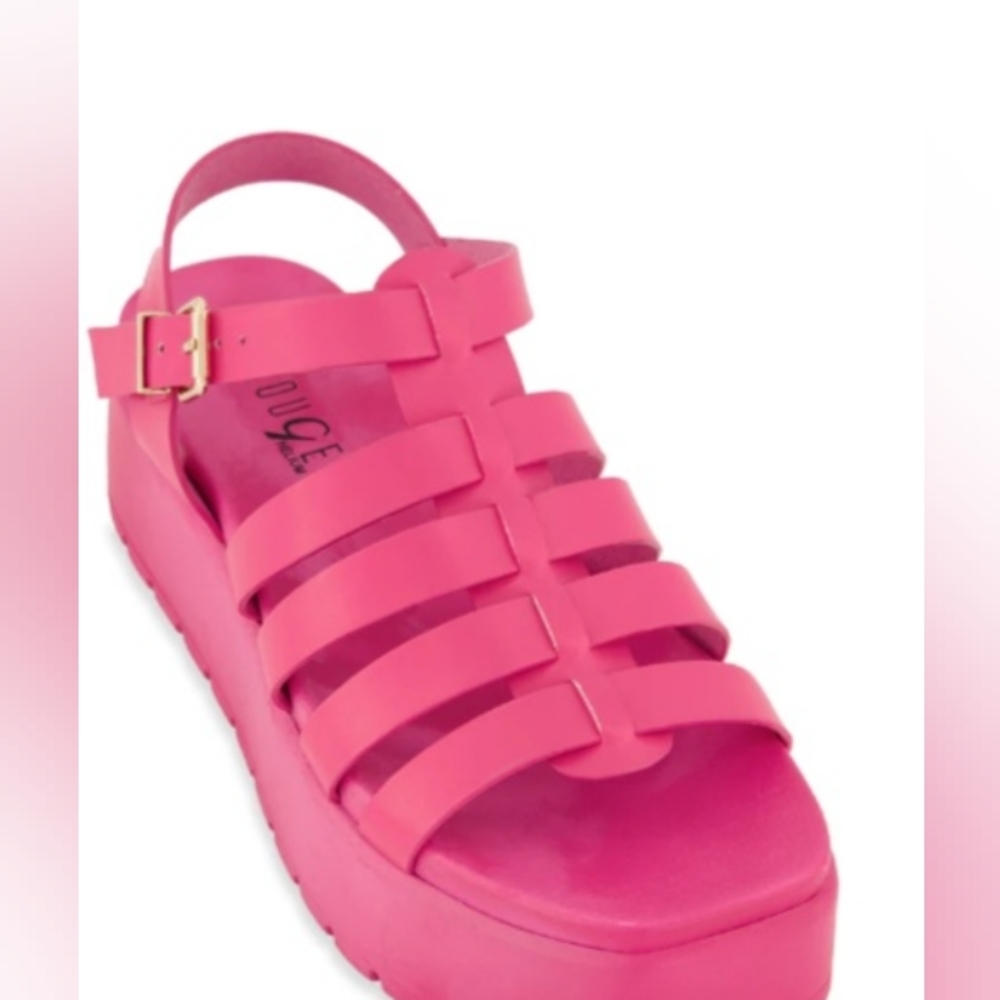 Womens ankle strap gladiator platform sandals